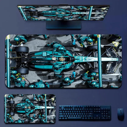 Hot Sell Racing Car Mousepad Large Non-Slip Lockedge Office Gaming Accessories Desk Mat XXL Game Keyboard Long Mousepad 900X400