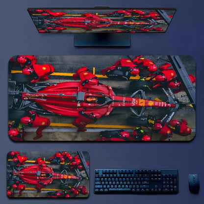 Hot Sell Racing Car Mousepad Large Non-Slip Lockedge Office Gaming Accessories Desk Mat XXL Game Keyboard Long Mousepad 900X400