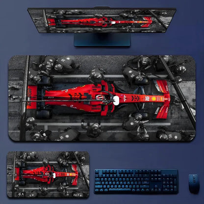 Hot Sell Racing Car Mousepad Large Non-Slip Lockedge Office Gaming Accessories Desk Mat XXL Game Keyboard Long Mousepad 900X400