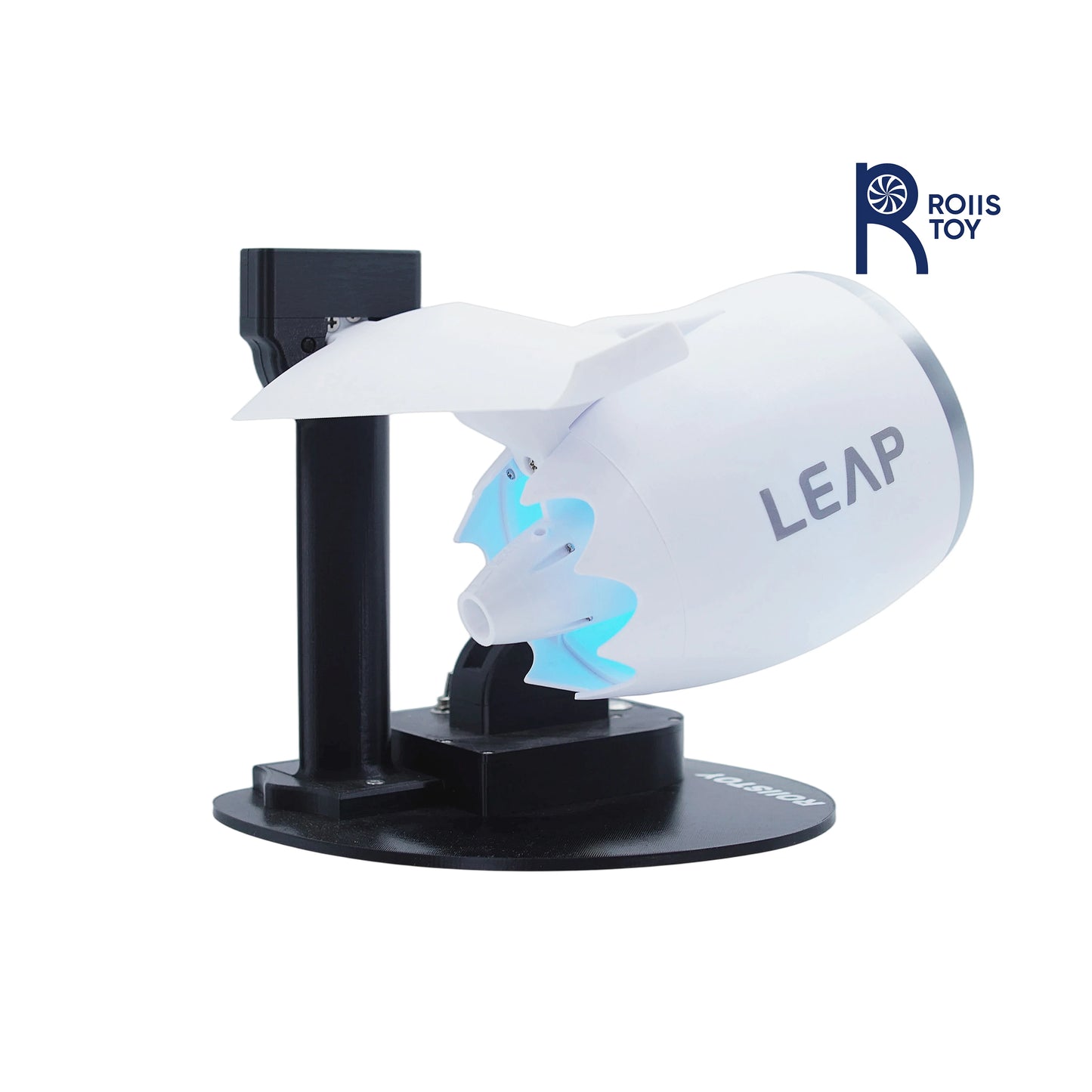 Turbojet Fan Style Single Head Mist Humidifier Blowing Feature RGB Lighting Effects for Bedroom Living Room Office Desk Air Humi